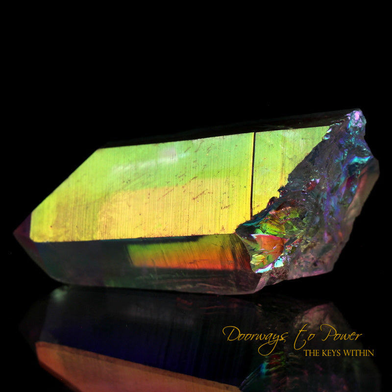 Angel Aura Colombian Lemurian Quartz Record Keeper Crystal 