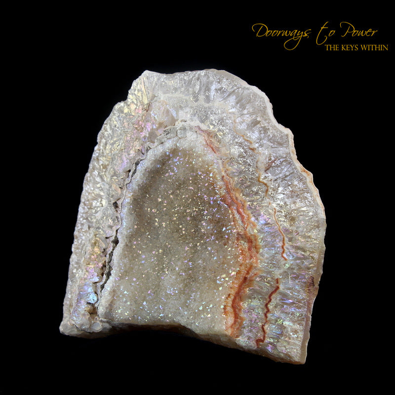 Angel Aura Druzy Spirit Quartz Crystal Cave