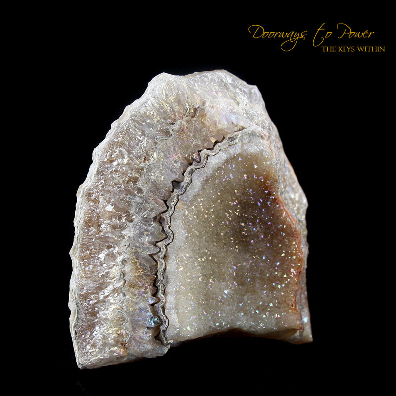 Angel Aura Druzy Spirit Quartz Crystal Cave