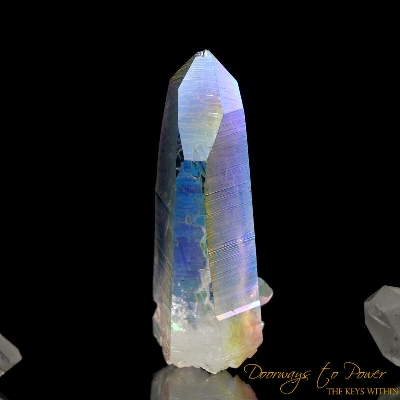 Angel Aura Lemurian Quartz Record Keeper ET Crystal