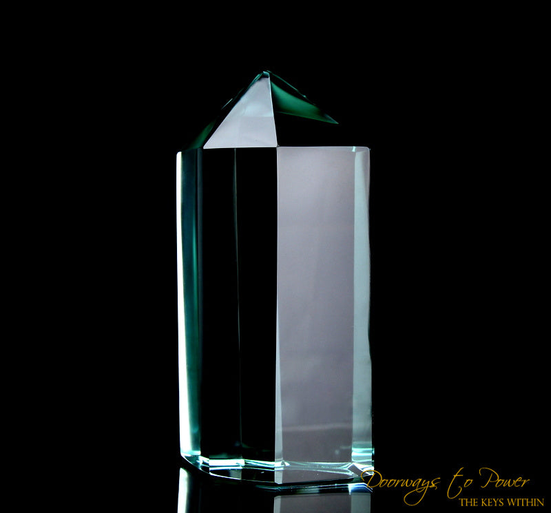 Aqua Serenity Andara Crystal 'Atlantean Hologram'