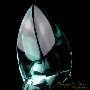 Lady Nellie Aqua Serenity Andara Crystal 'Atlantean Hologram' XL