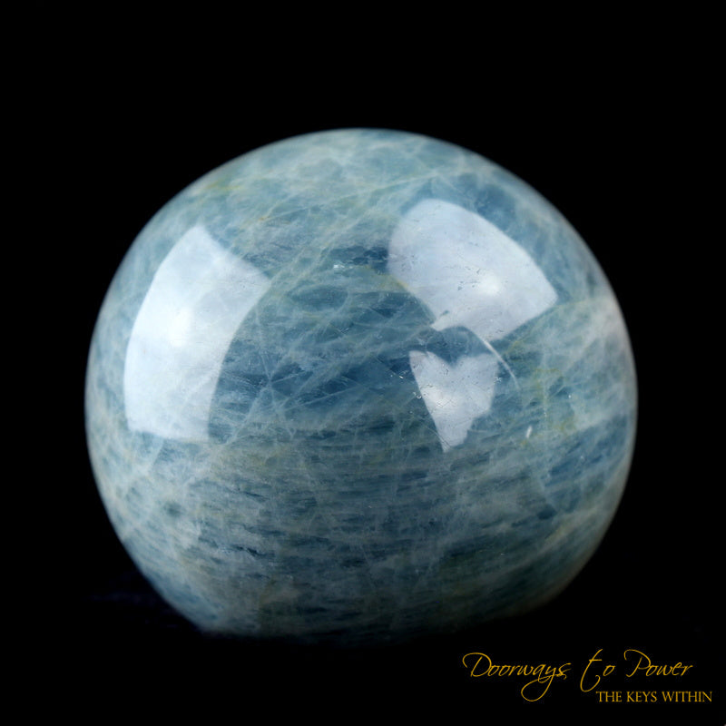 Aquamarine Crystal Sphere 'Seer's Stone'