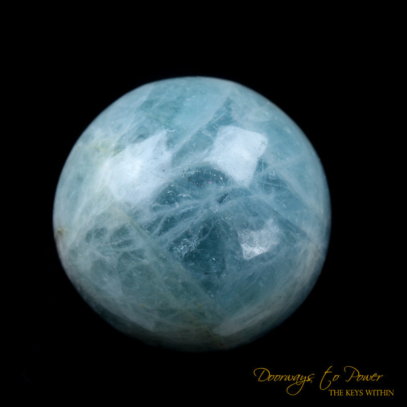 Aquamarine Crystal Sphere 