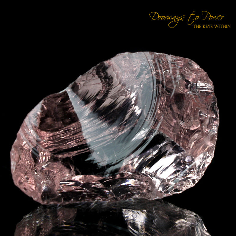 Arcturian Starseed Pink Andara Crystal Gem 'Quantum Light Pod'