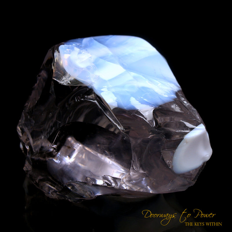 Arcturian StarSeed Pink Angel Aura Opal Monatomic Andara Crystal 'Quantum Light Pod'