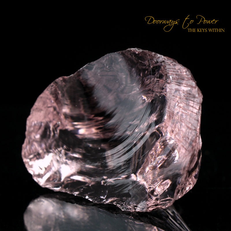 Arcturian Starseed Pink Andara Crystal Gem 'Quantum Light Pod'