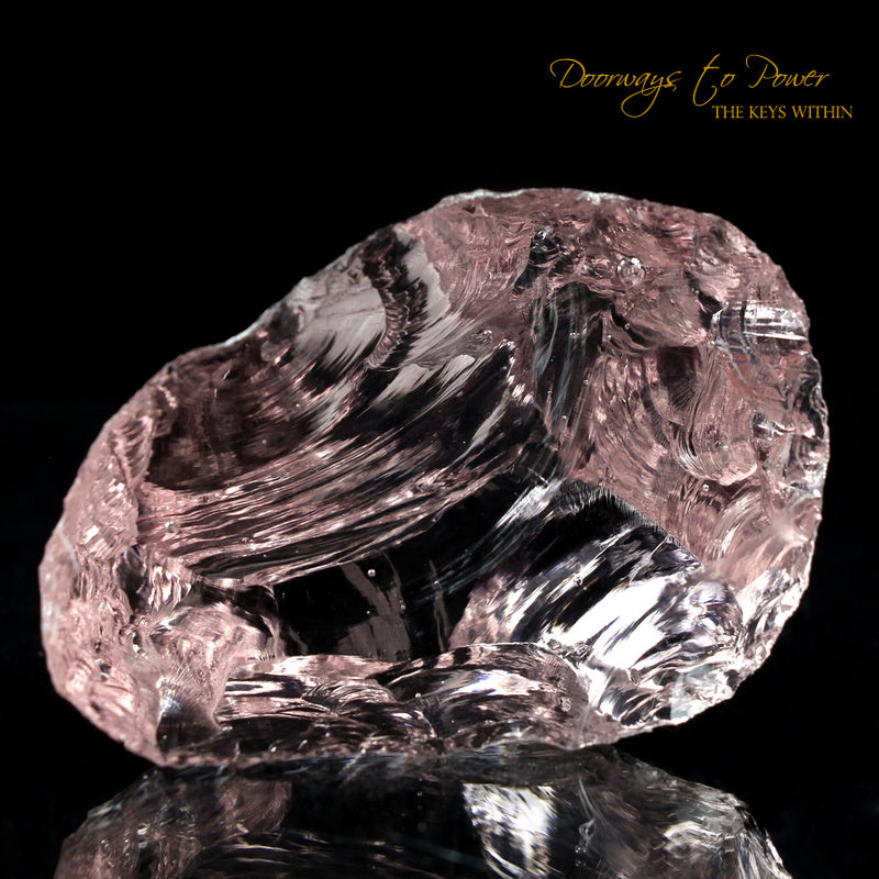 Arcturian Starseed Pink Andara Crystal Gem 'Quantum Light Pod'