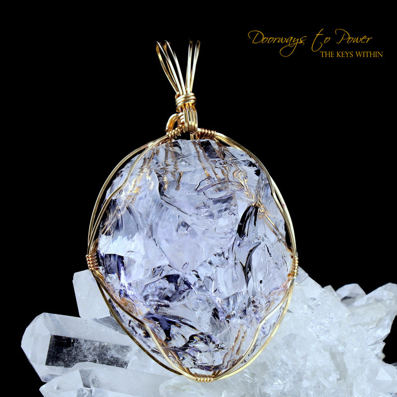 Ascendant Lilac Andara Pendant 14k 'Sovereign Be ing'