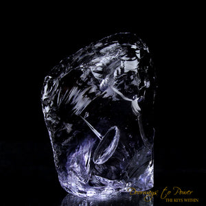 Ascendant Lilac Andara Crystal 'Sovereign Be ing' Lady Nellie Andaras Mt Shasta California