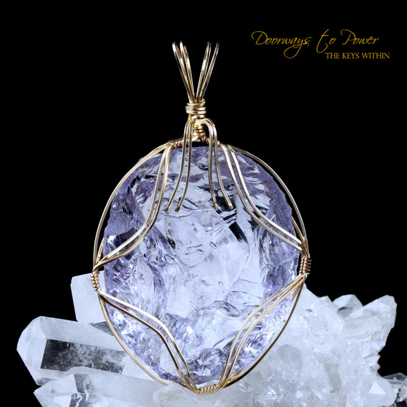Ascendant Lilac Andara Pendant 14k 'Sovereign Be ing'