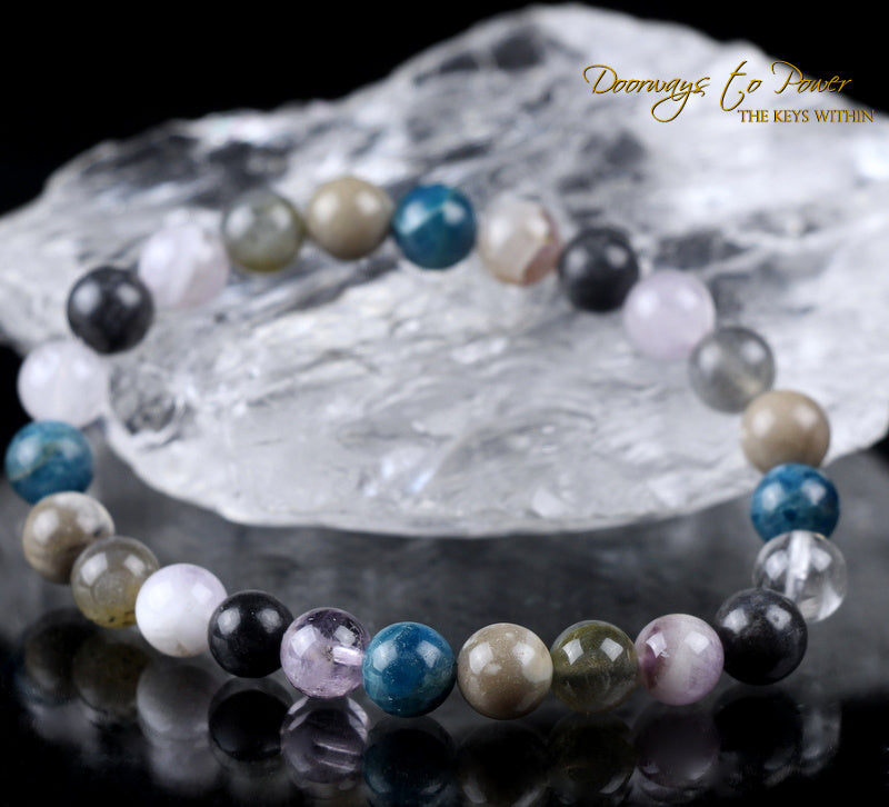 Aurastarlite Past Life Healing Crystal Energy Bracelet