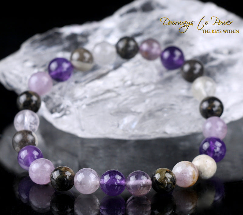 Aurastarlite & Phenacite Neurological Support Energy Bracelet