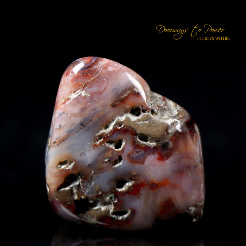 Cinnazez Azeztulite Crystal Tumbled & Polished