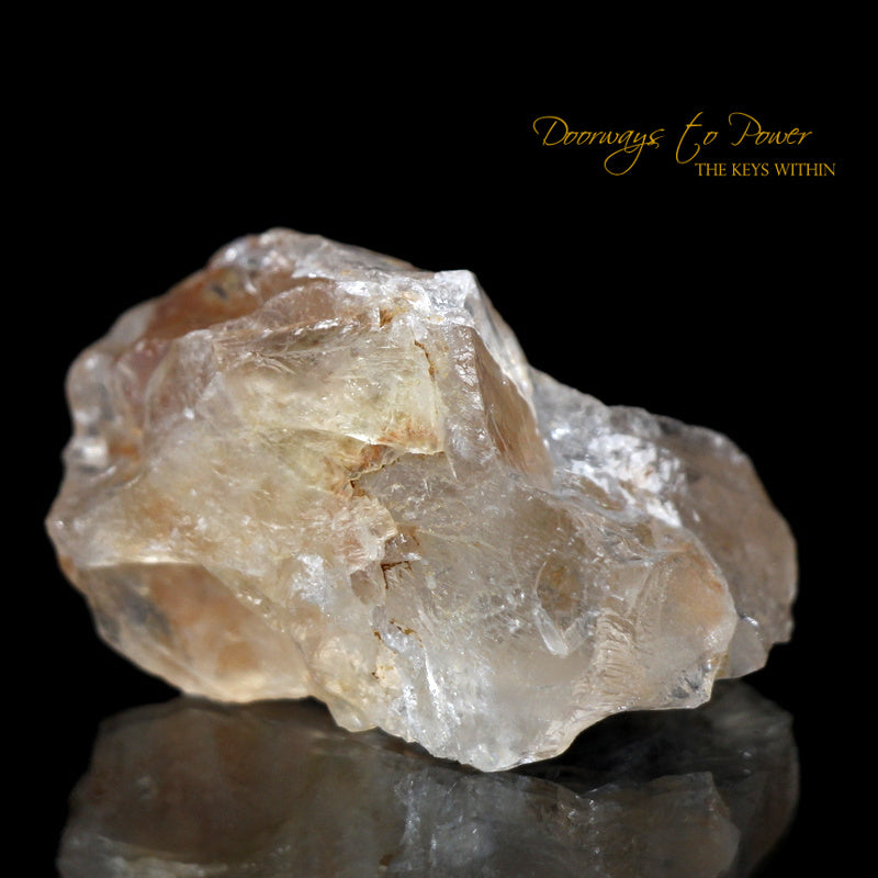 Pink Fire Azeztulite Quartz Crystal