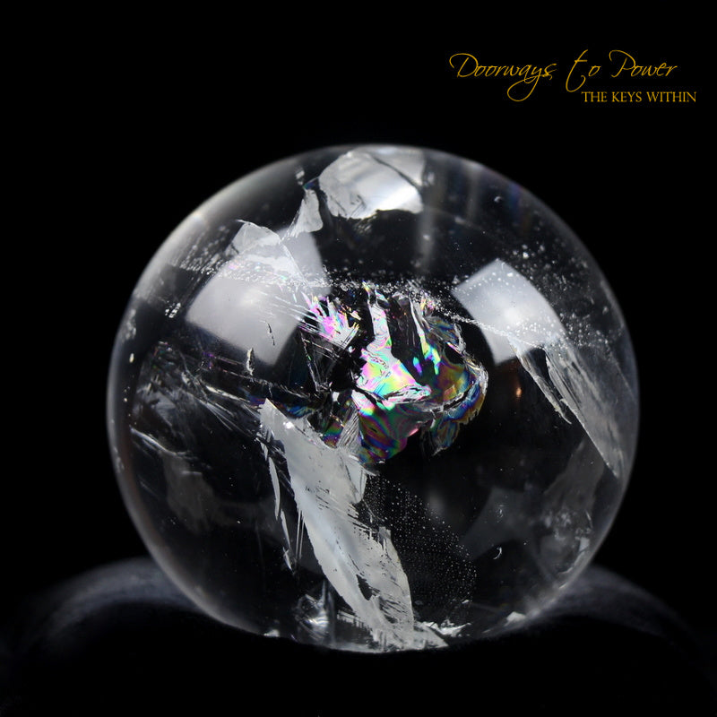 Satyaloka Azeztulite Quartz Crystal Sphere