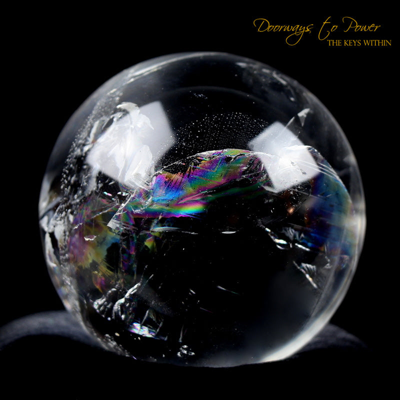 Satyaloka Azeztulite Quartz Crystal Sphere