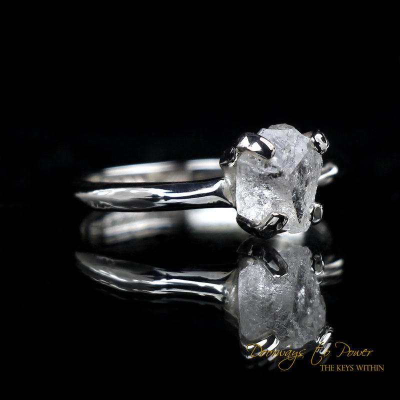 Azozeo Phenacite Synergy 12 Crystal Ring 8