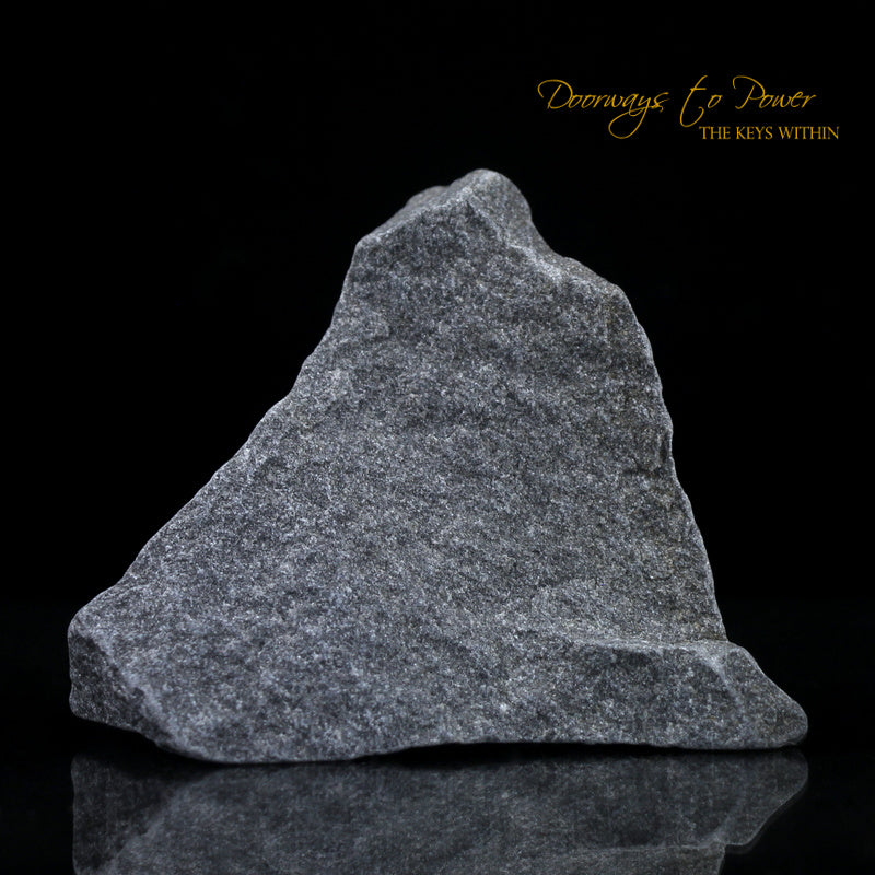 Black Azeztulite Crystal Altar Stone