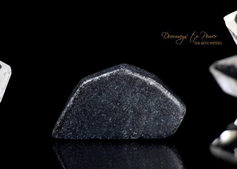 Black Azeztulite Crystal Azozeo Activated