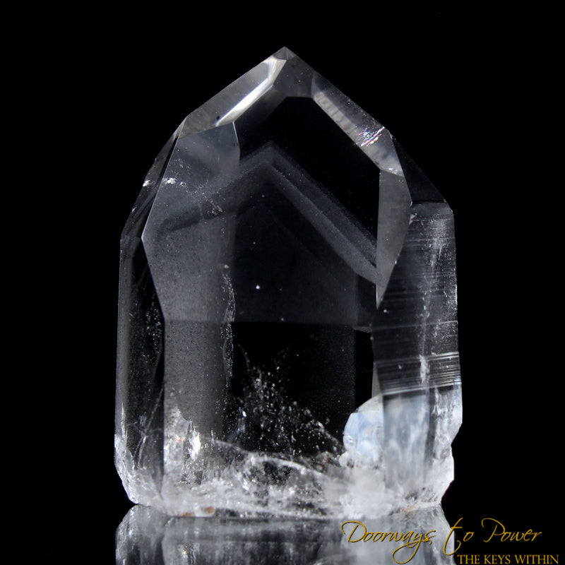 Black Phantom Lemurian Quartz Crystal 'The Protector' 