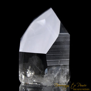 Black Phantom Lemurian Quartz Crystal 'The Protector' 
