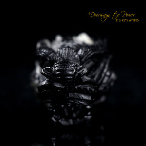 Black Tourmaline Dragon Crystal Carving "Energy Armor'