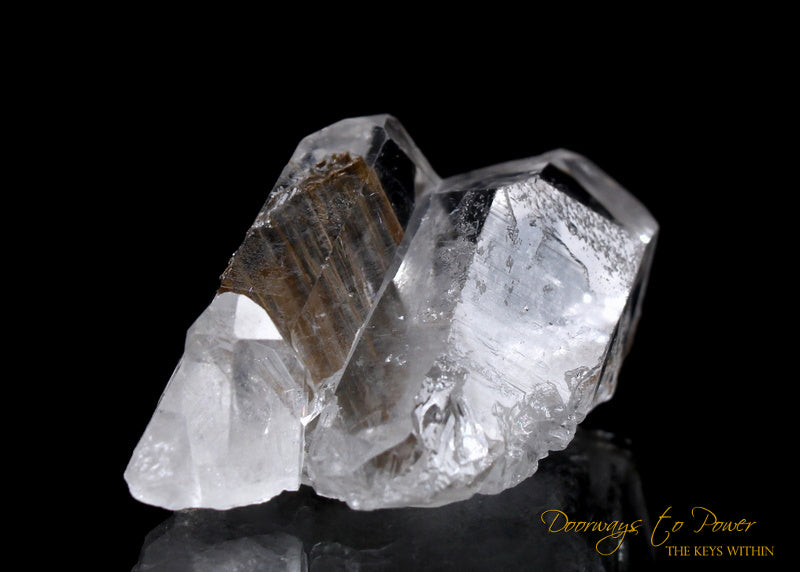 Brookite Twin Manifestation Quartz Record Keeper Crystal