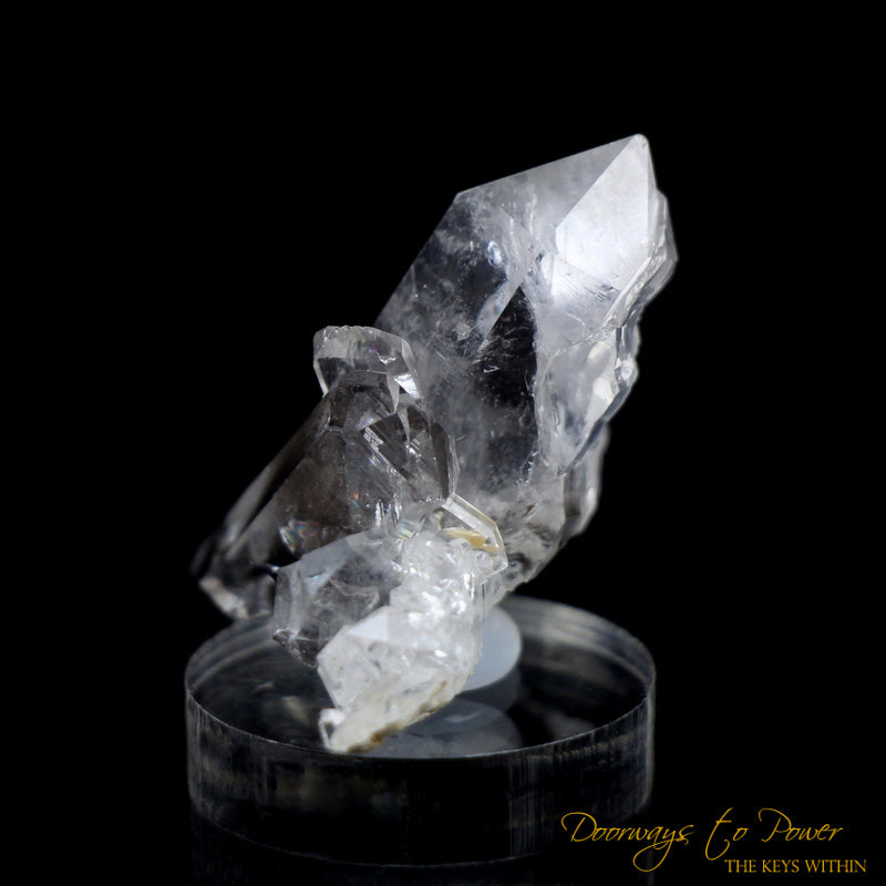 Brookite in Quartz Crystal Specimen 'Collectors Quality'