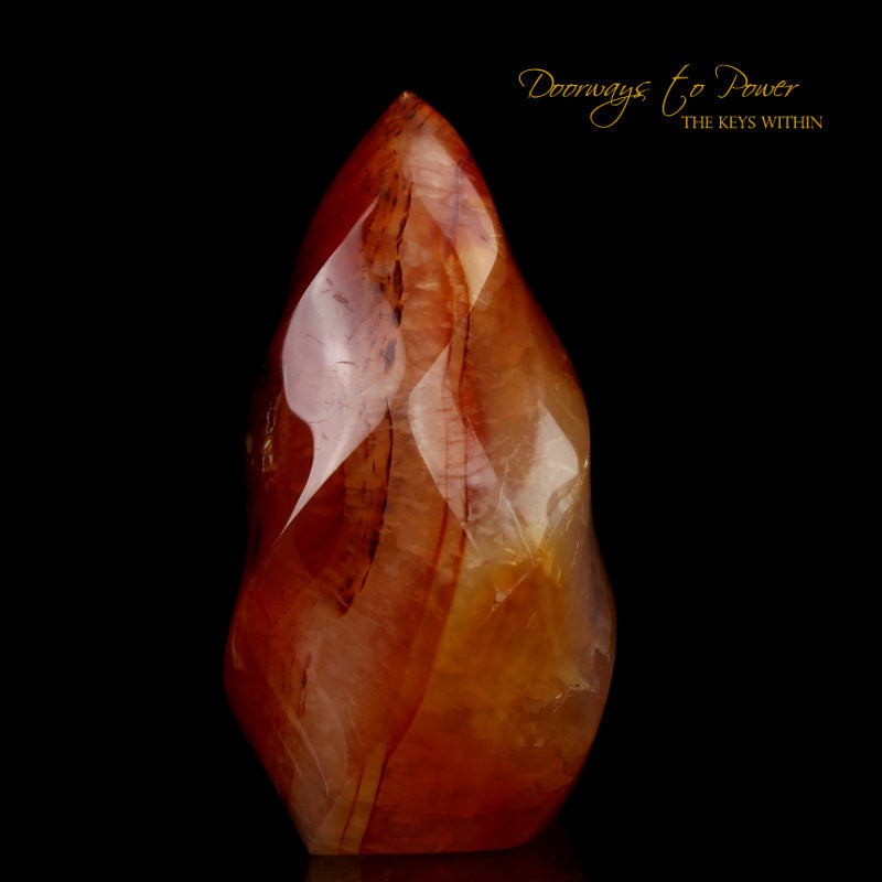 Carnelian Crystal Altar Stone 'Vitality & Energy'