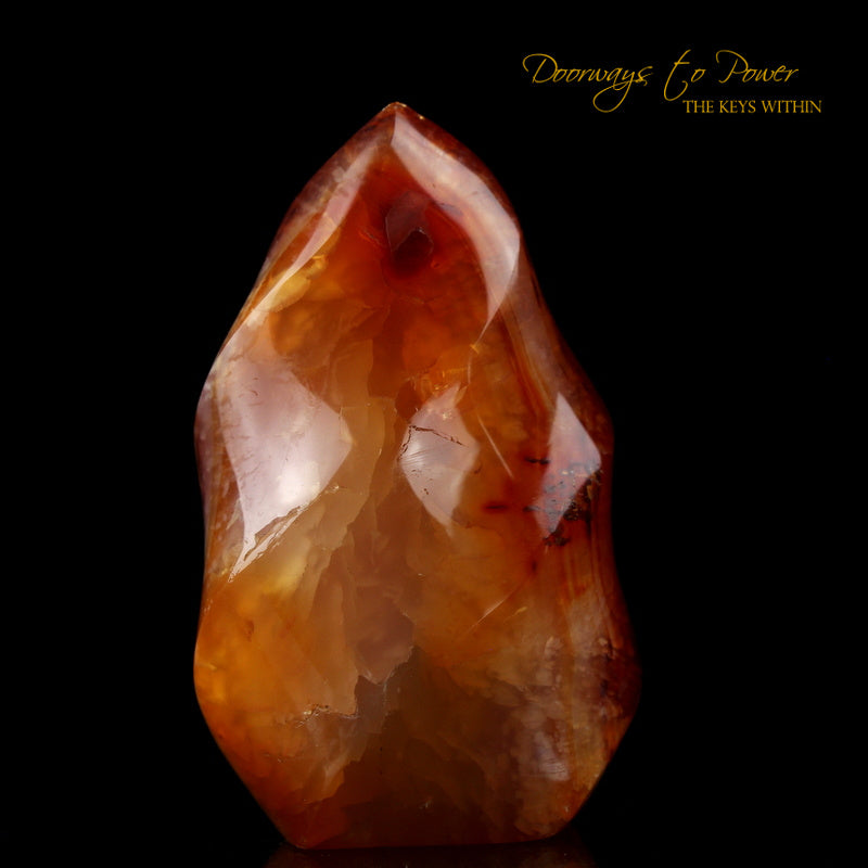 Carnelian Crystal Altar Stone 'Vitality & Energy'