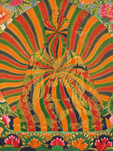 Celestial Heart Andara Crystal 'Rainbow Body' 