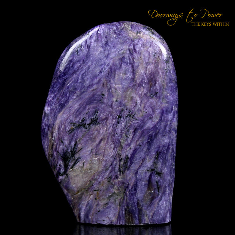 Charoite Crystal Altar Stone