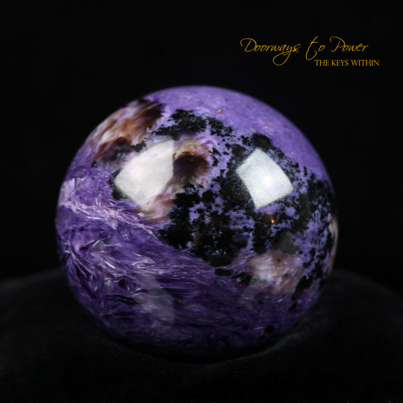 Charoite Crystal Sphere