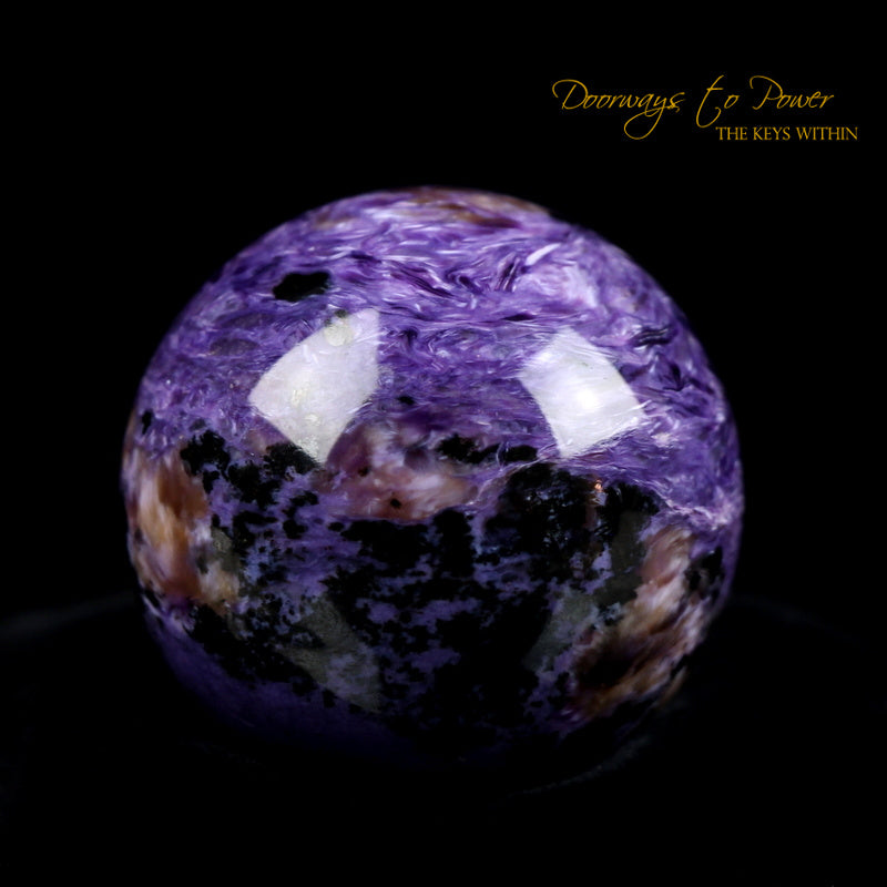 Charoite Crystal Sphere