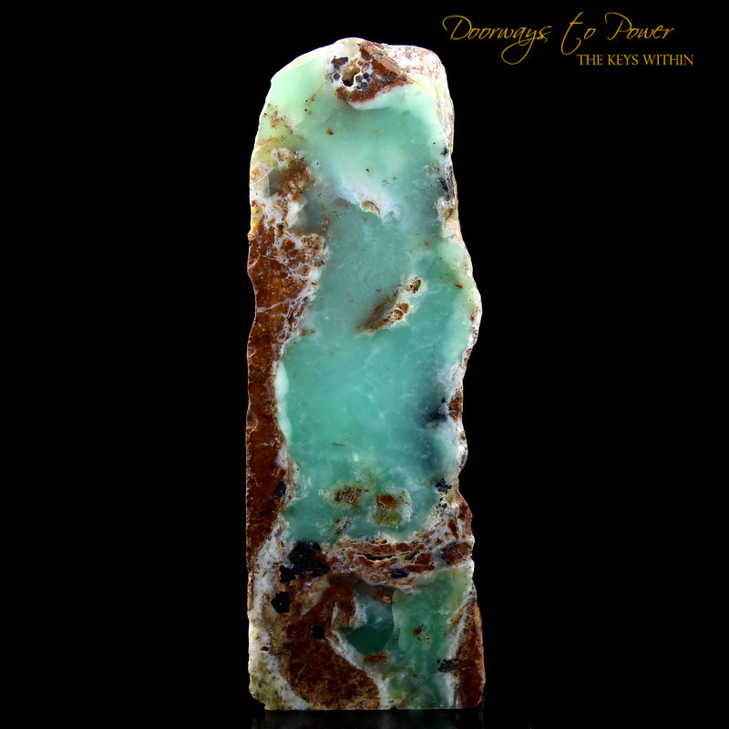 Chrysoprase Crystal Tower