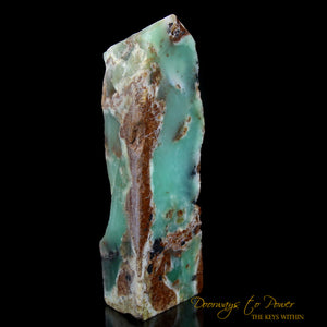 Chrysoprase Crystal Tower