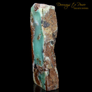 Chrysoprase Crystal Tower