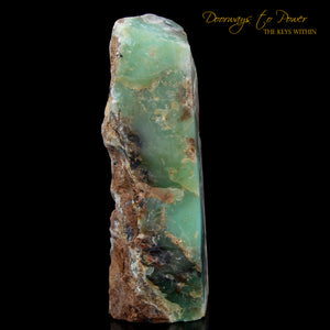 Chrysoprase Crystal Tower