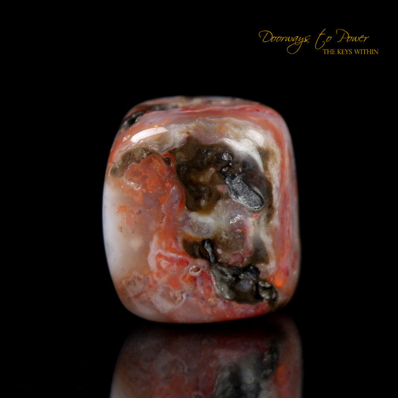 Cinnazez Azeztulite Crystal Tumbled & Polished