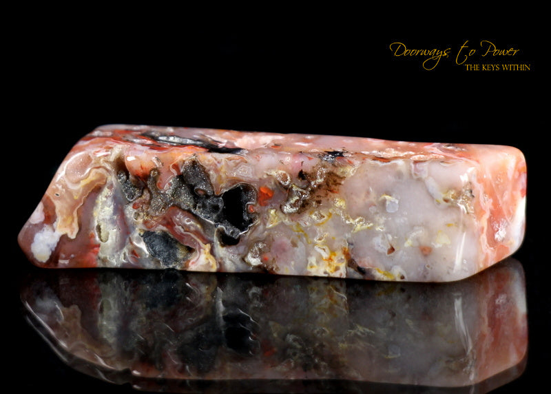 Cinnazez Azeztulite Crystal Tumbled & Polished