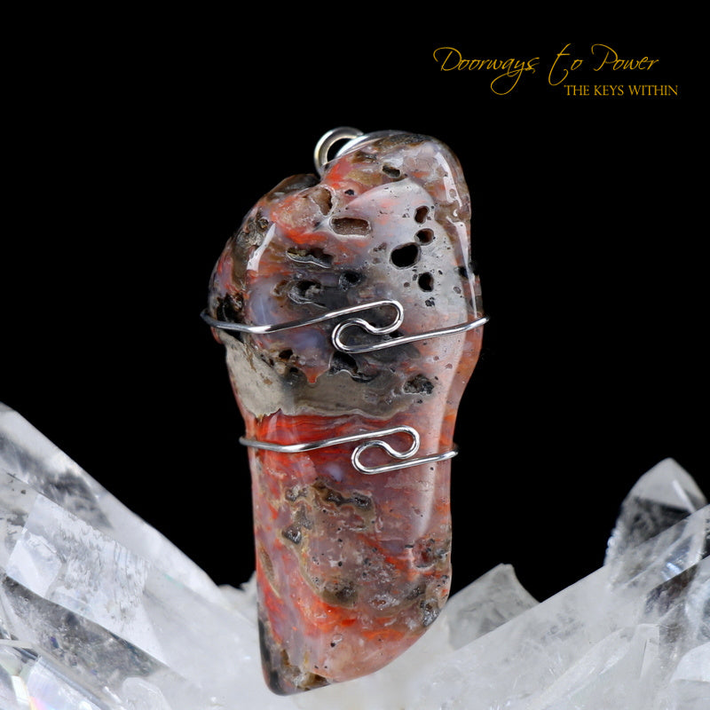 Cinnazez Azeztulite Pendant Azozeo Activated 