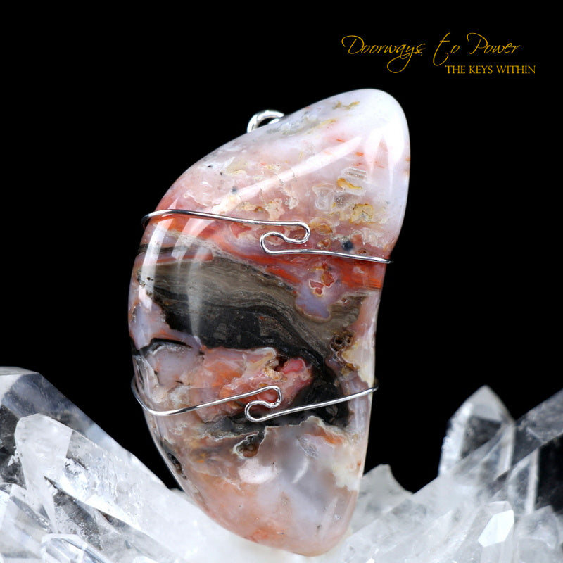 Cinnazez Azeztulite Pendant Azozeo Activated