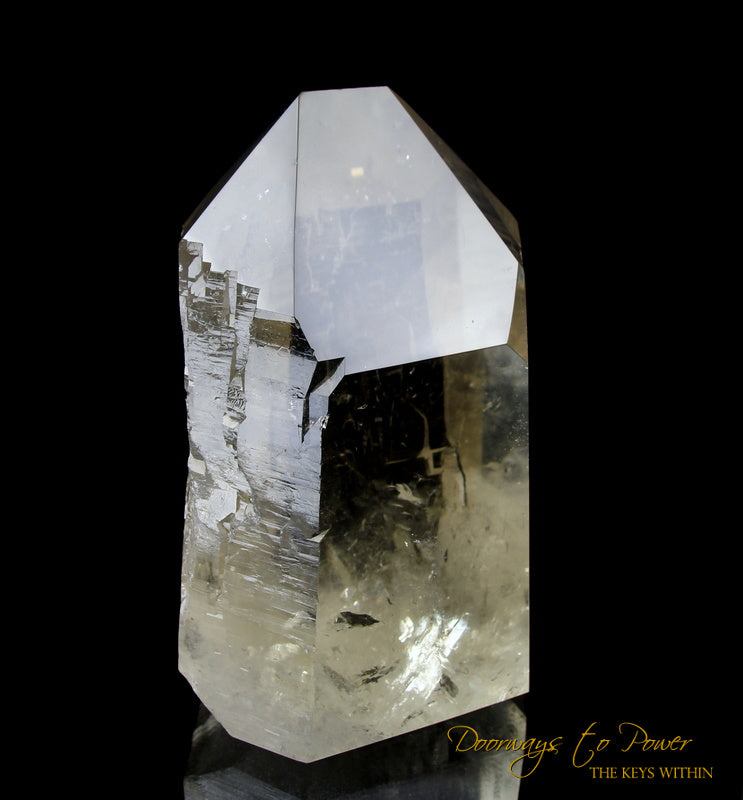 Citrine Cathedral Quartz Record Keeper Crystal Abundance Stone
