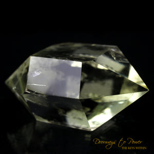 Citrine Double Terminated Quartz Isis Crystal 'Abundance Stone'