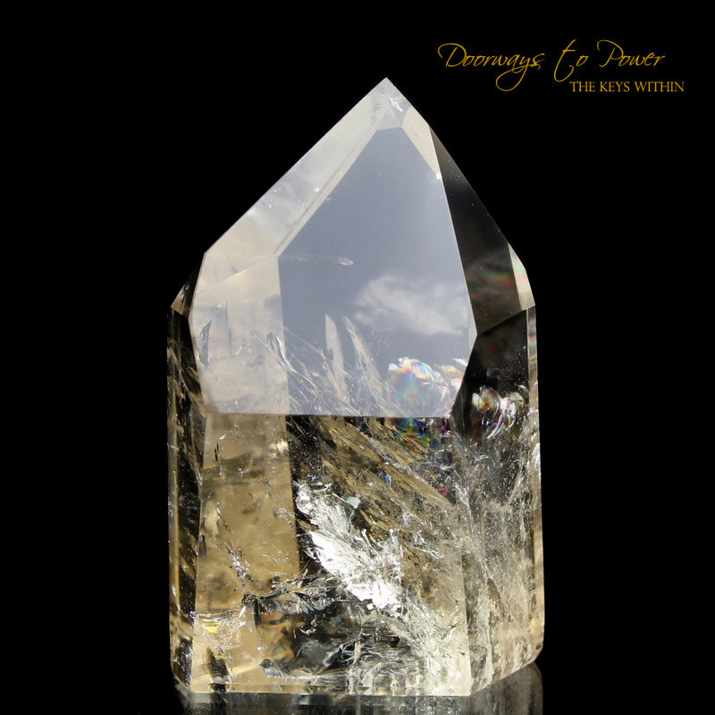 Pure Citrine Master Quartz Crystal 'Protection & Prosperity'