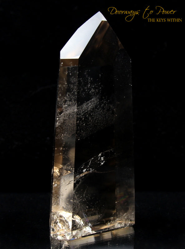 Citrine Temple Heart Dow Quartz Crystal Point 