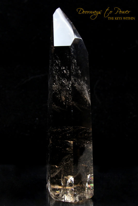 Citrine Temple Heart Dow Quartz Crystal Point 