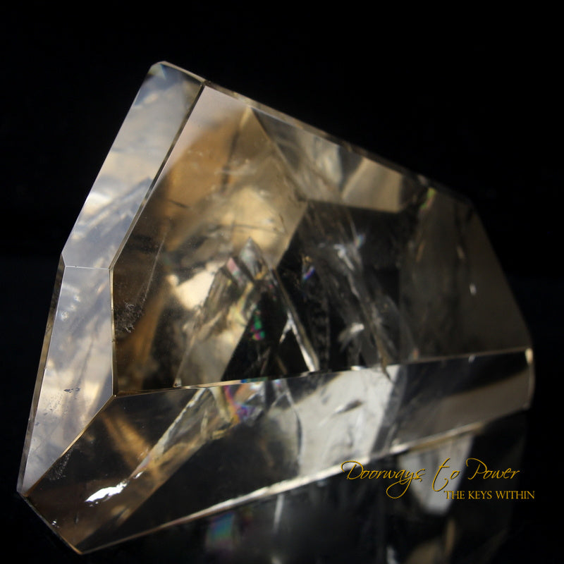 Citrine Double Terminated Quartz Crystal 'Abundance Stone'