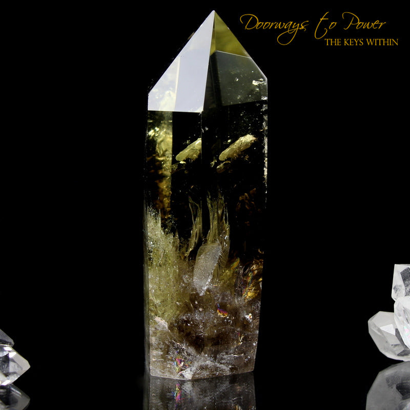 Citrine Smoky Phantom Quartz Manifest Spirit Isis Crystal 